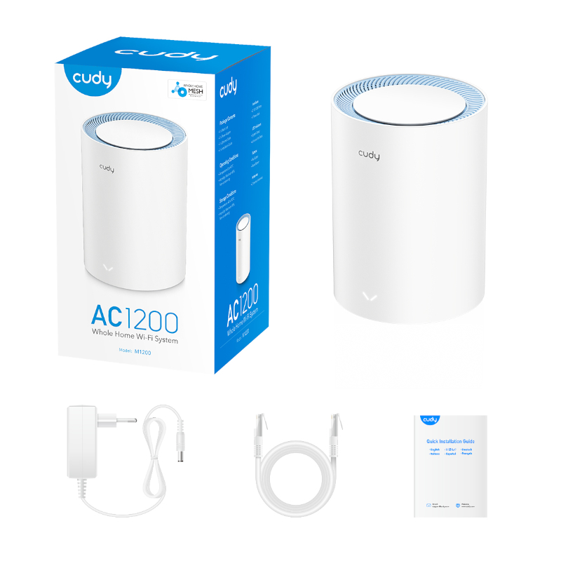 Cudy M1200 Whole Home Mesh Wi-Fi System