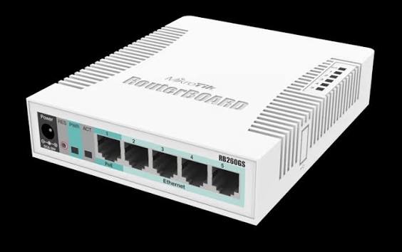 MikroTik RouterBOARD RB260GS Managed Switch
